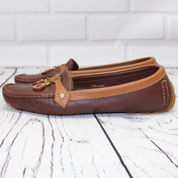 Louis Vuitton Shoes - Louis Vuitton Leather Loafers Flats Size 37 US 7